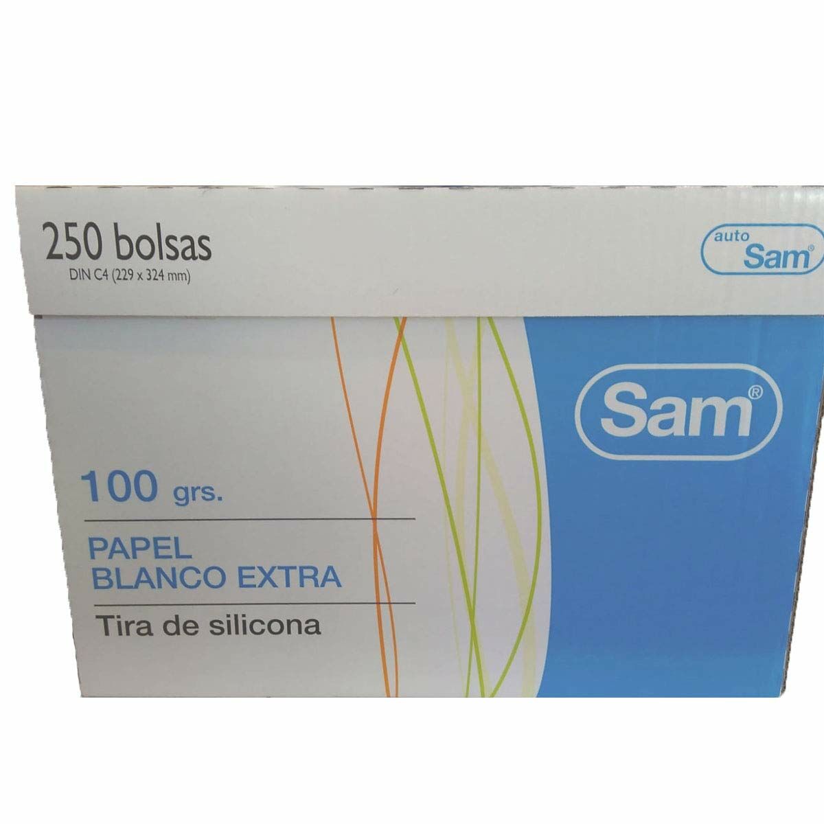 Envelop Sam DIN C4 Wit 22,9 x 32,4 cm Papier 250 Stuks
